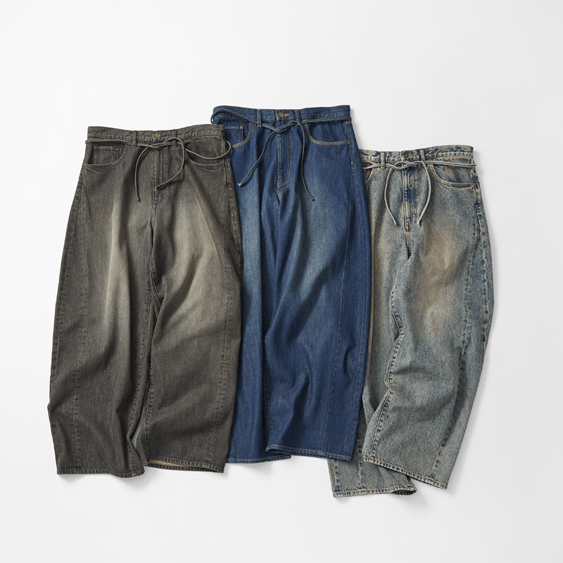 niko and ... JEANS(ニコアンド ジーンズ)の2026年秋冬の新作のエクストラワイドデニム