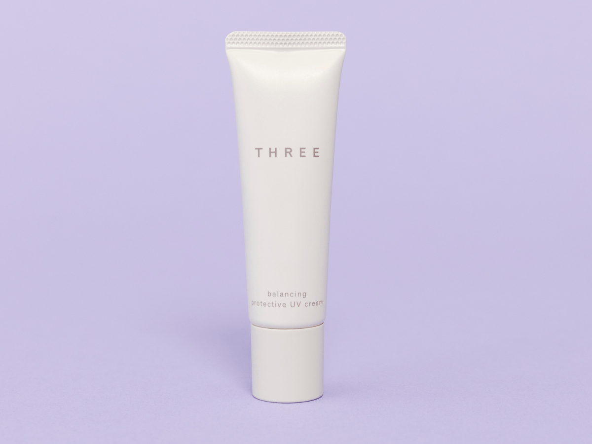 THREE バランシング プロテクティブ UV クリーム 商品全体イメージ