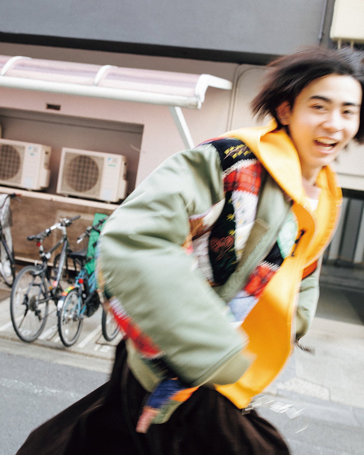 躍動感のあるスタイル