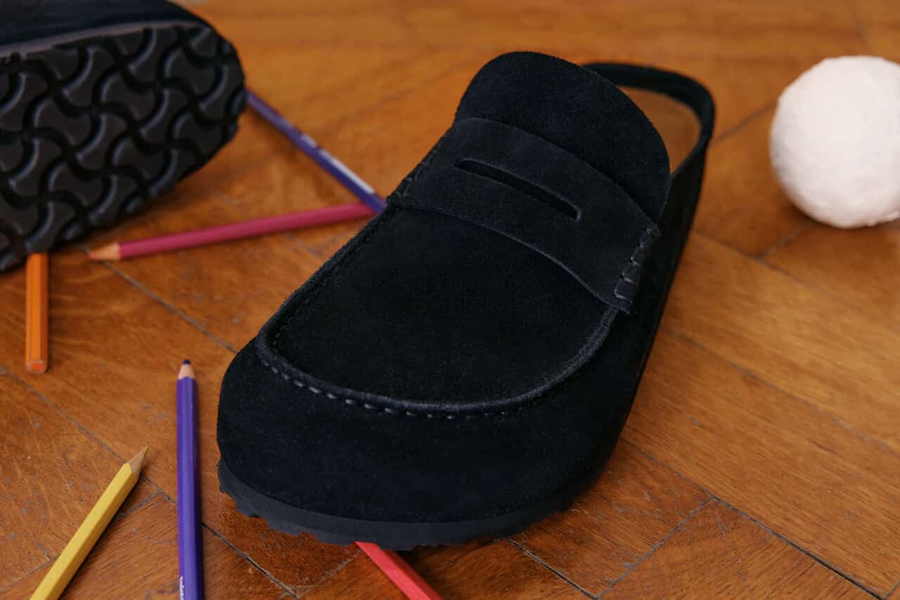 【BIRKENSTOCK】NAPLES WRAPPED ブラック ビジュアル