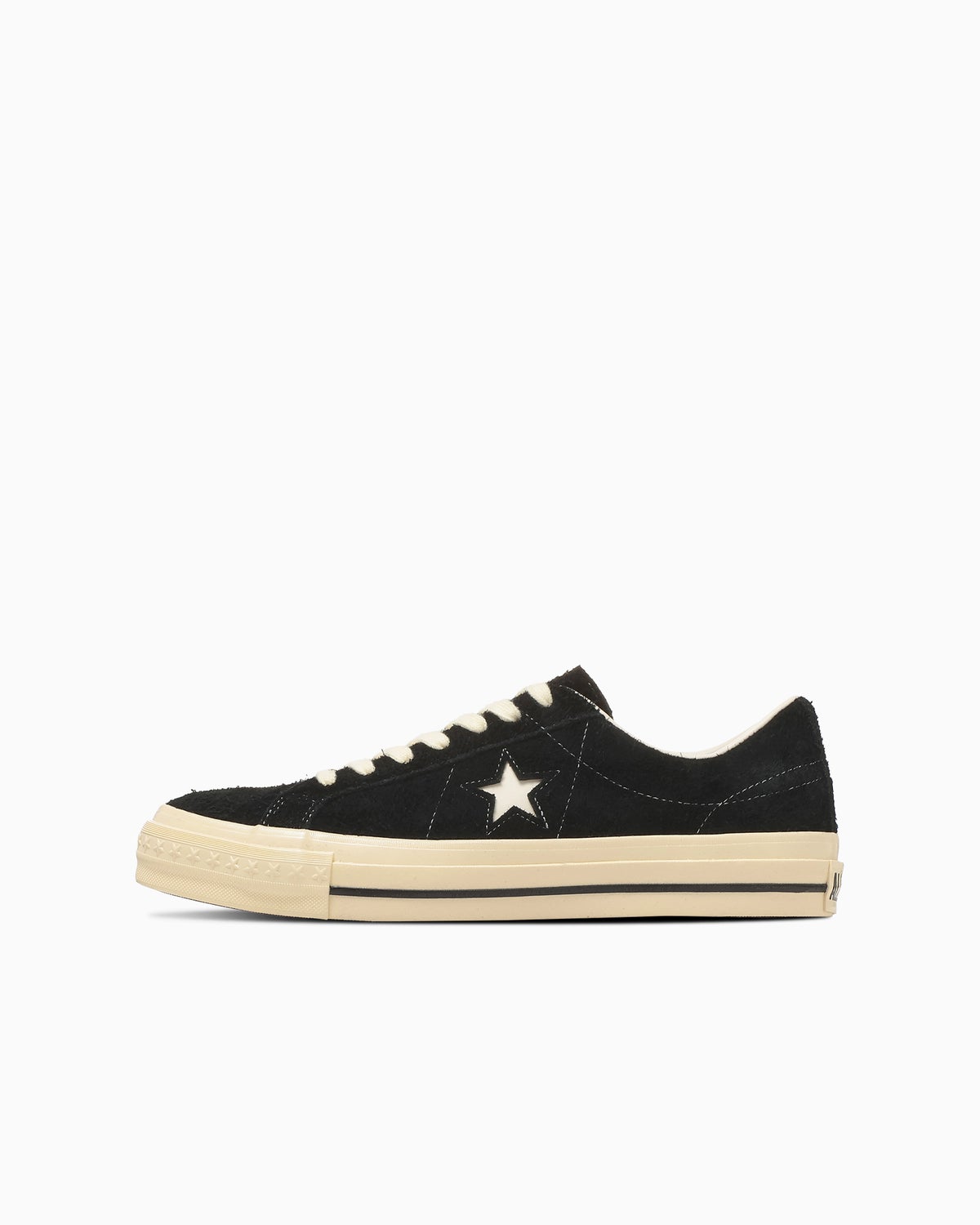 「ONE STAR AGED SUEDE AG」　ブラック　サイド