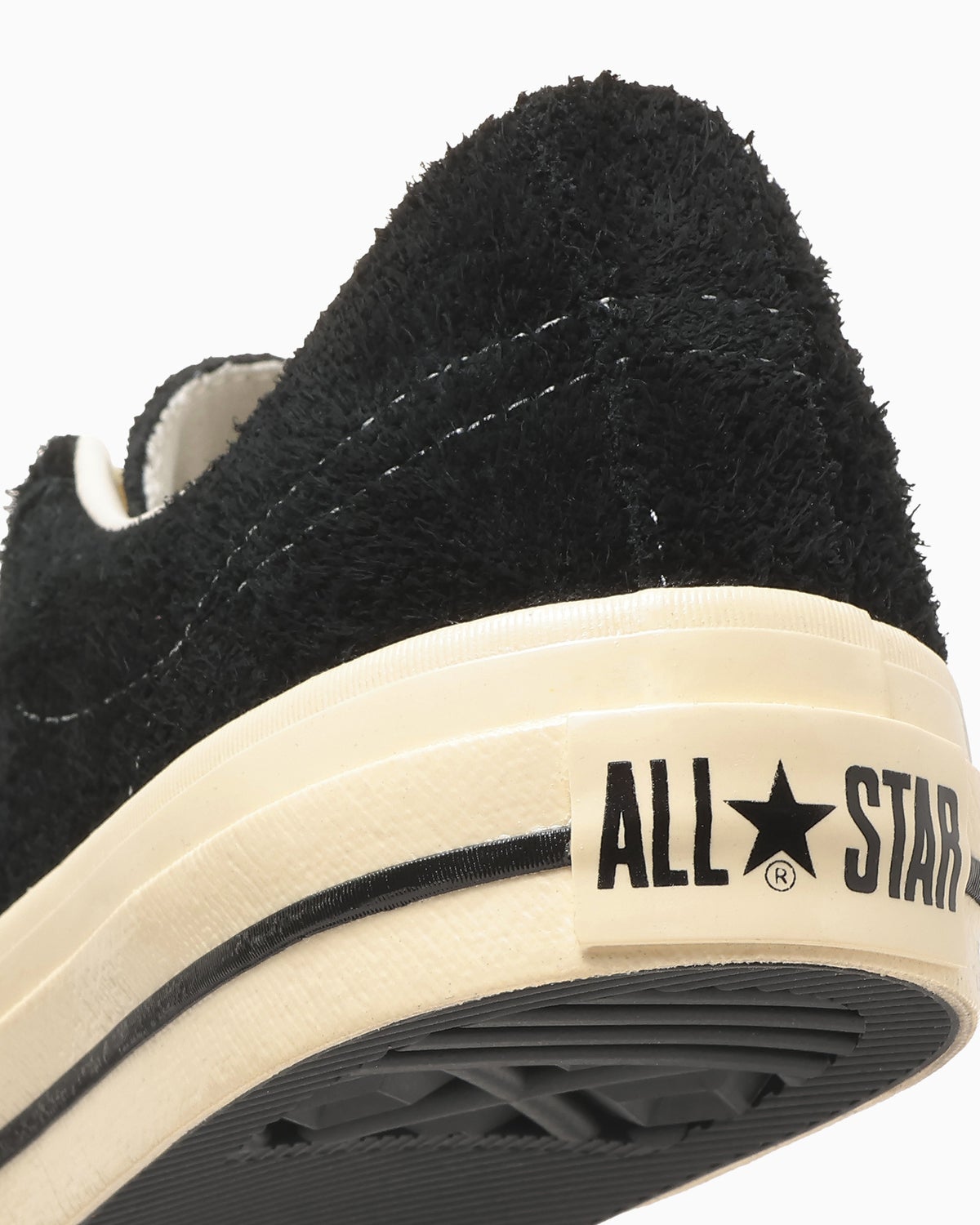 　後ろロゴ「ONE STAR AGED SUEDE AG」　ブラック