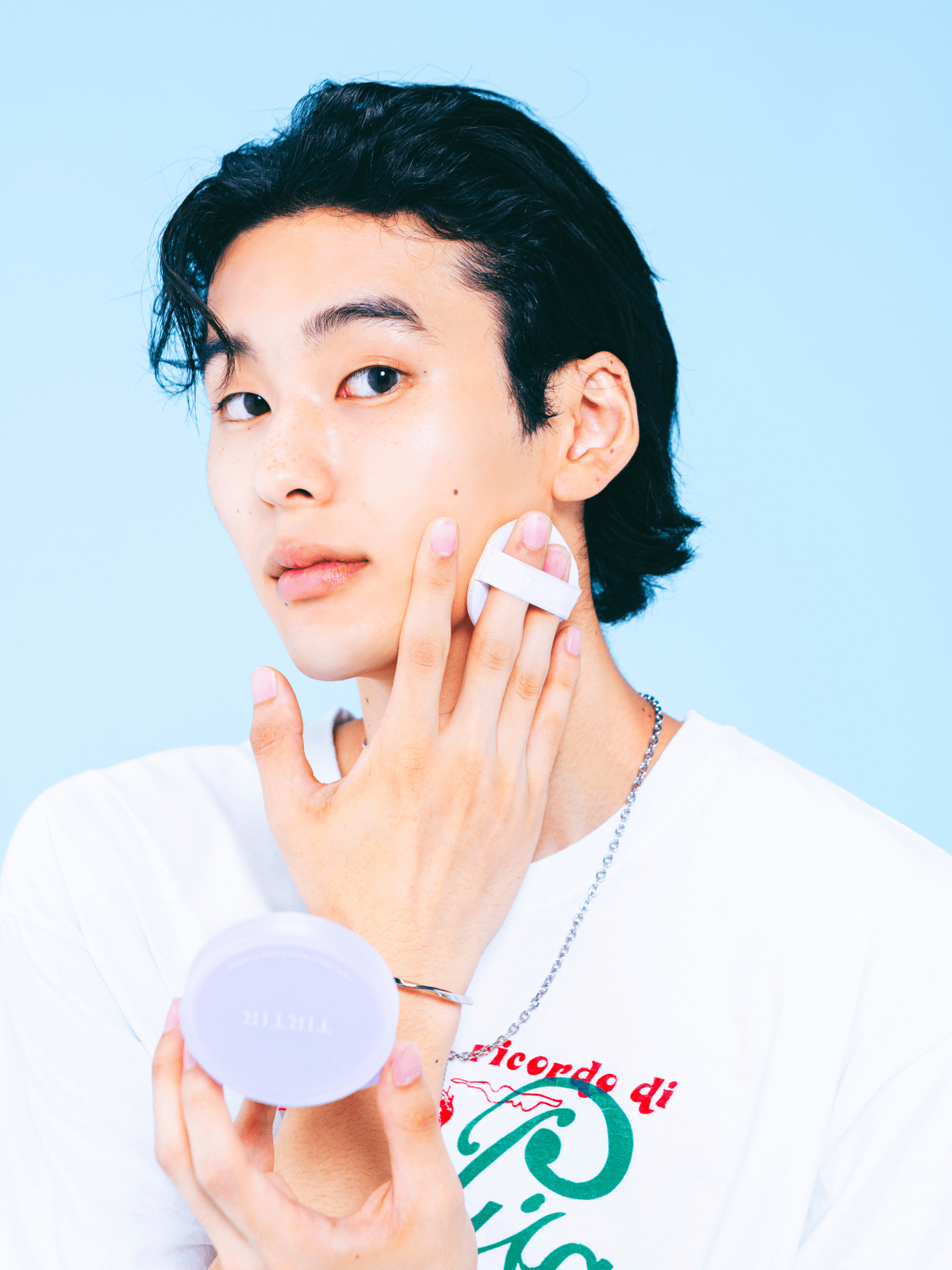 TIRTIR「クールフレッシュフィニッシュクッション01 ICY LAVENDER」