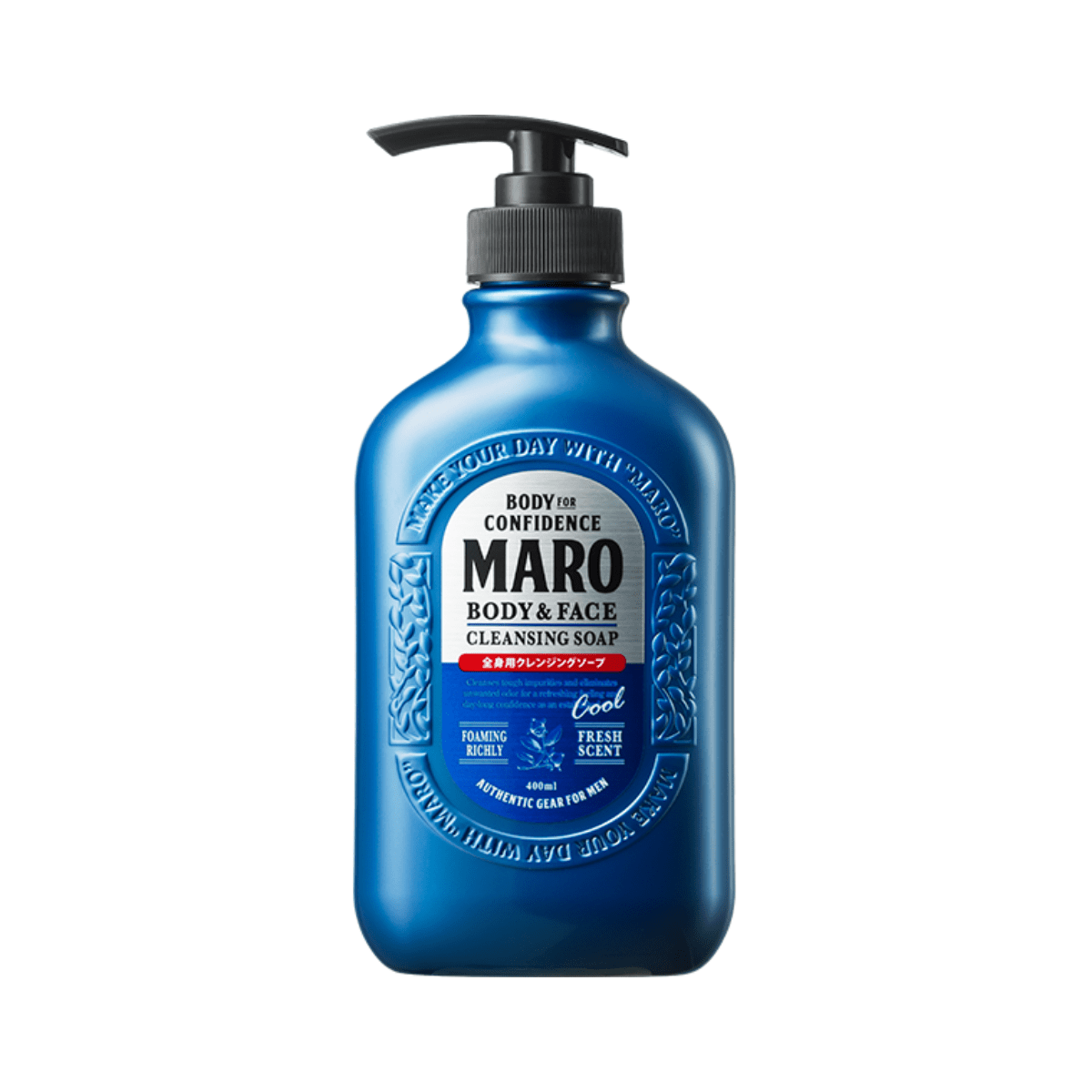 maro クールボディソープ 商品全体