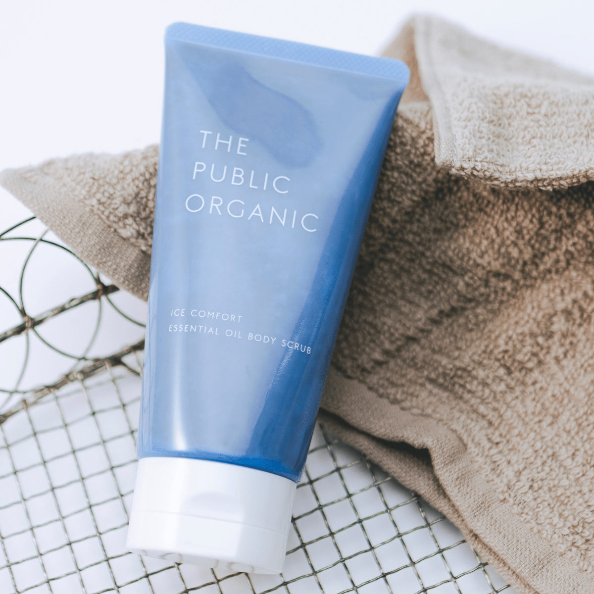 THE PUBLIC ORGANIC アイスコンフォート 精油ボディスクラブ