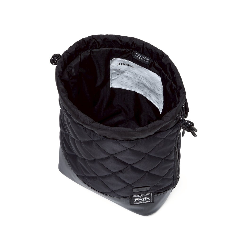 DRAWSTRING BAG ￥44,000（tax included）　３
