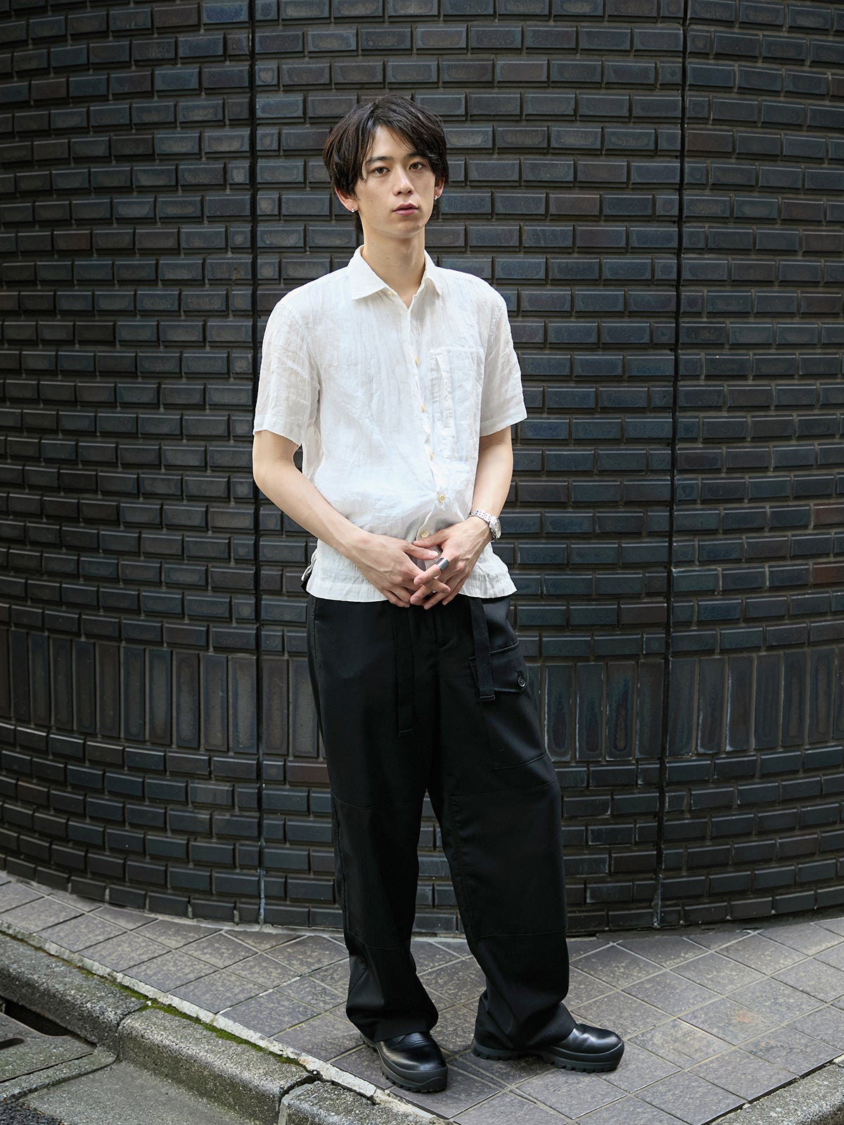 小方蒼介の夏の私服