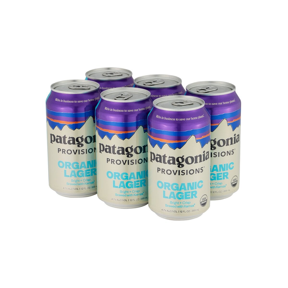 オーガニックラガー(6缶)¥5,577(税込) 355ml×6缶