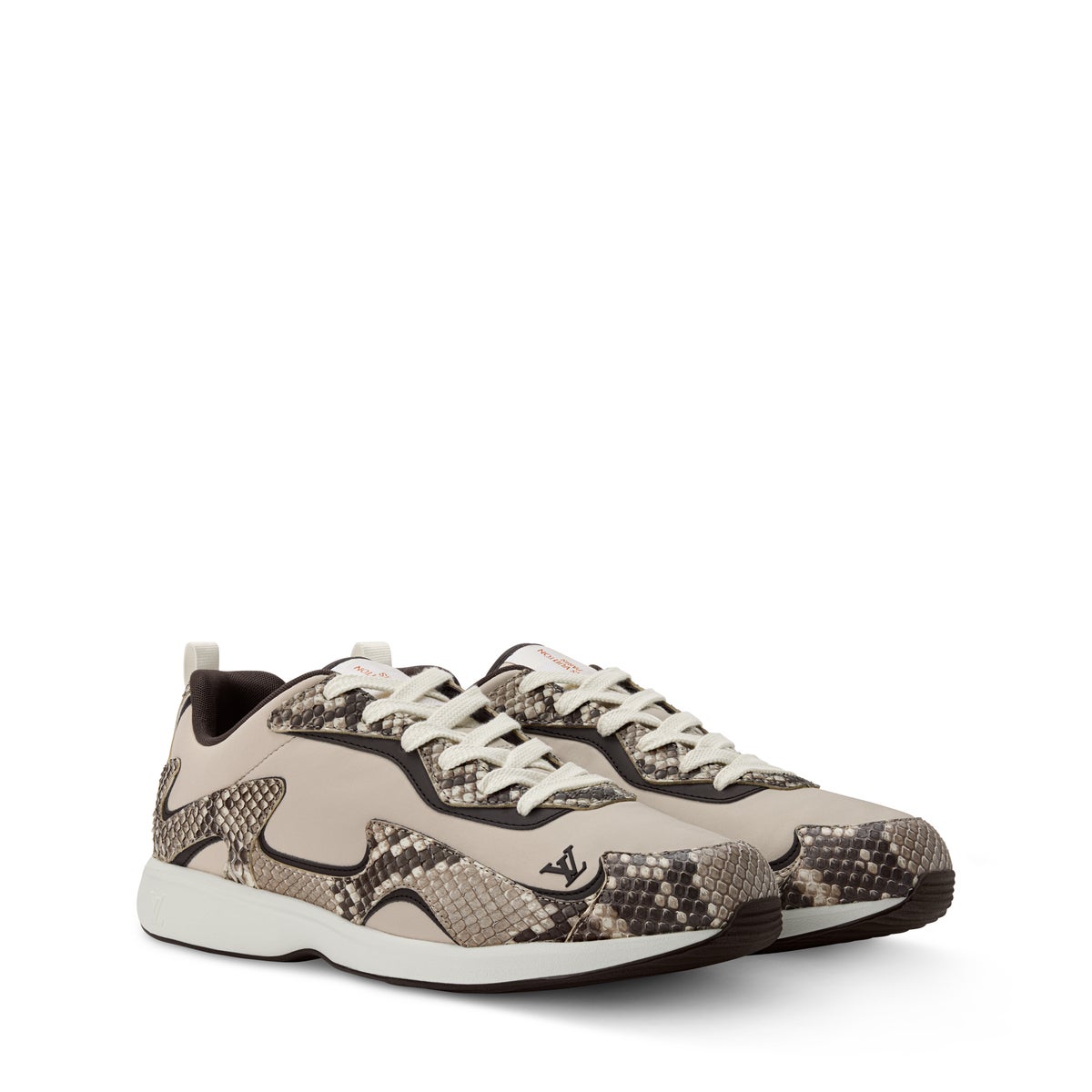 LOUIS VUITTON」 ｢LV ドロップ300 スニーカー｣ 　パイソン柄　２