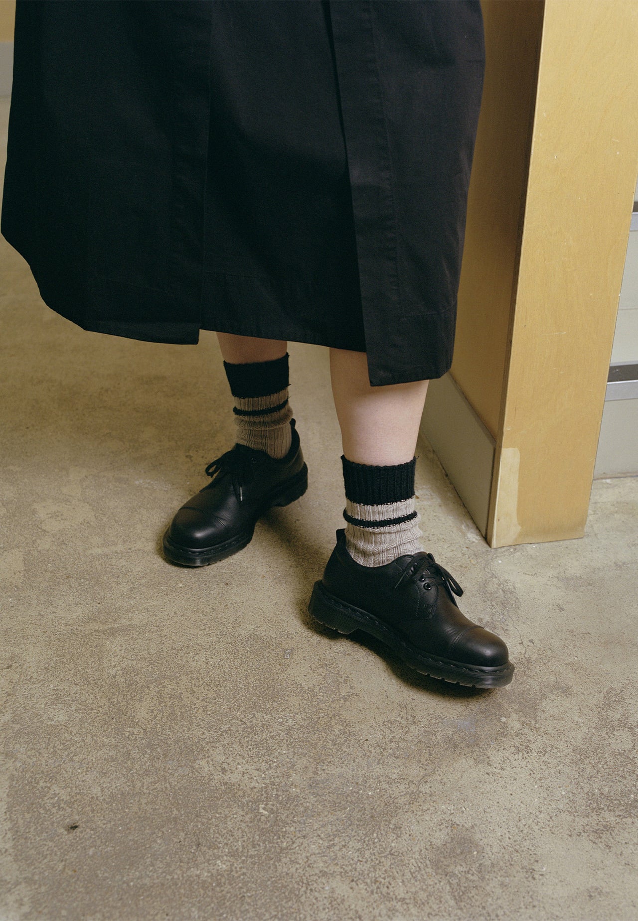 Dr.Martens MHL.コラボ 革靴 爪先