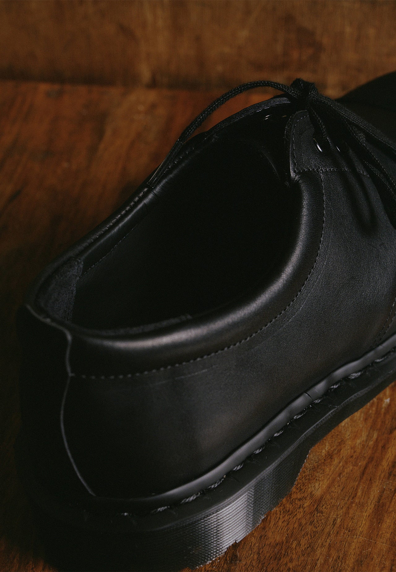 Dr.Martens MHL.コラボ 革靴 履き口