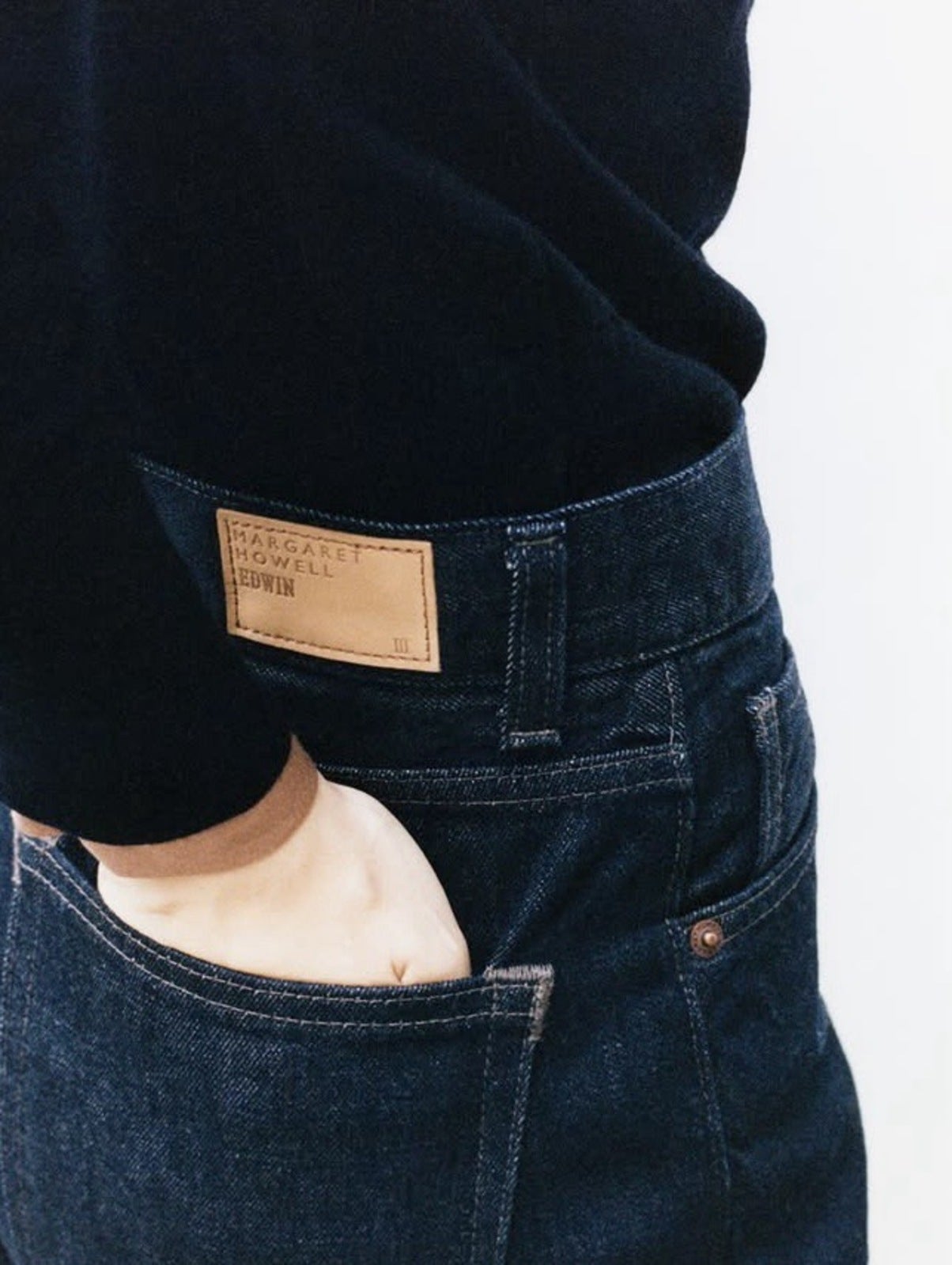 EDWIN FOR MARGARET HOWELL 商品後ろ