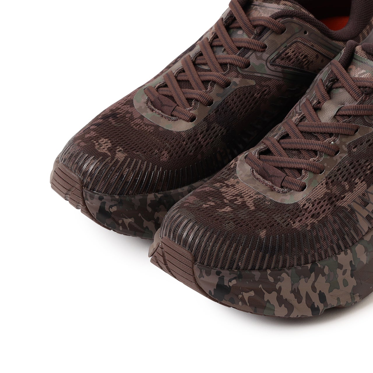 BEAMS HOKA Bondi 7 コラボ ブラウン 爪先