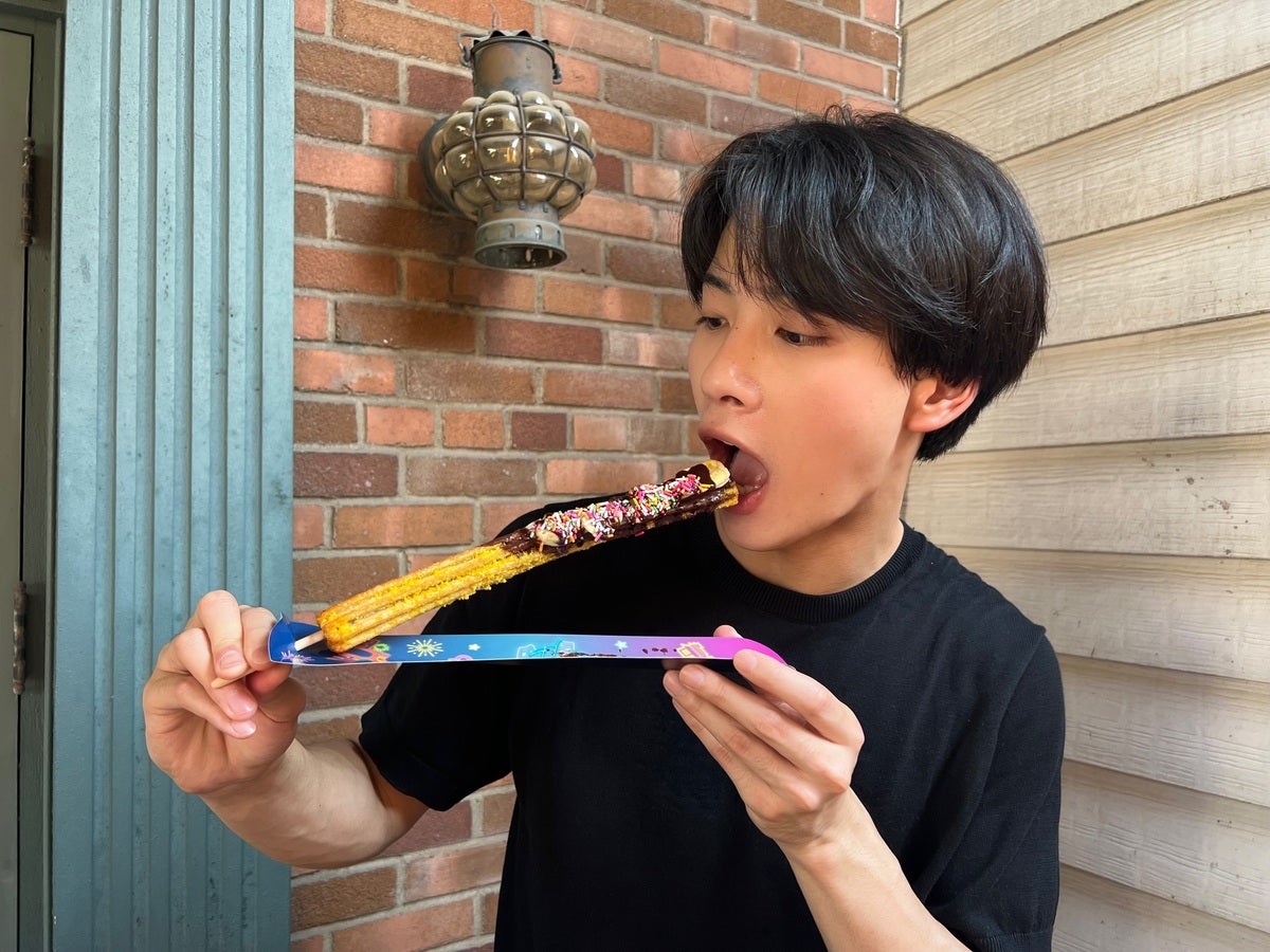 超!!チョコバナナ・チュリトス 900円