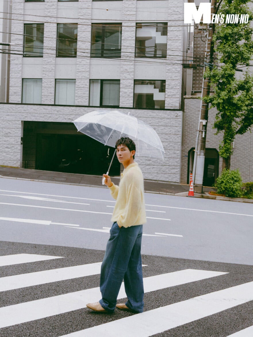 2026年6月に東京で行われた、タイの俳優Mew Suppasitのインタビュー6