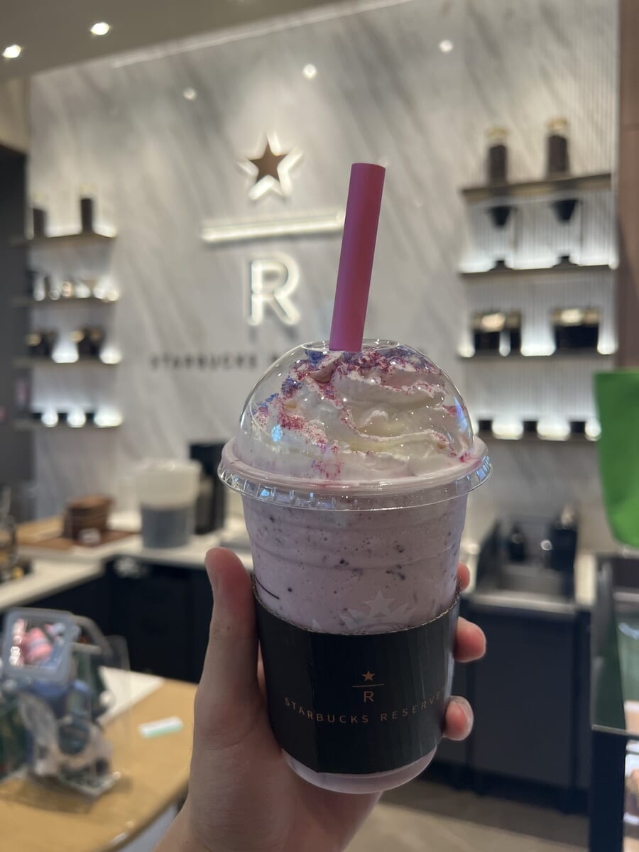 ベリーのフラペチーノ