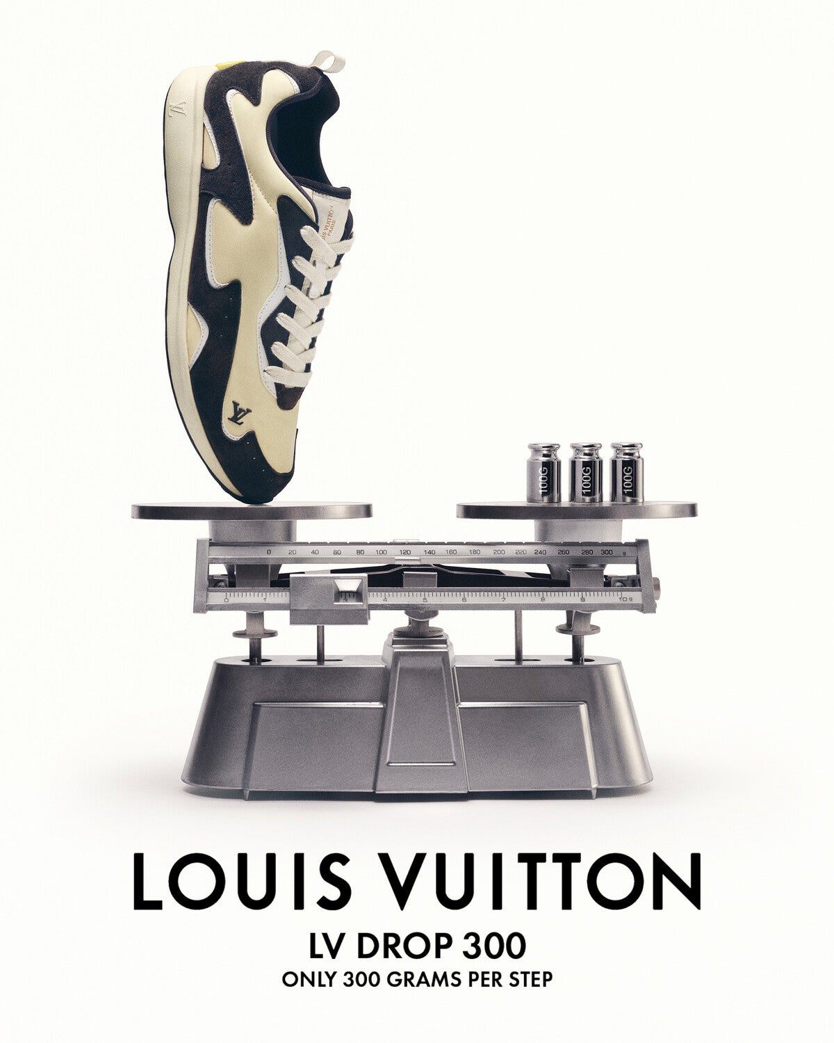LOUIS VUITTON」 ｢LV ドロップ300 スニーカー｣ キービジュアル