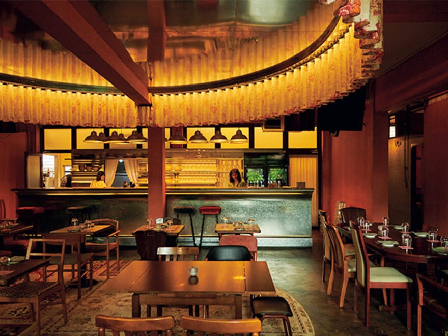 Sala Sanehaのレストラン