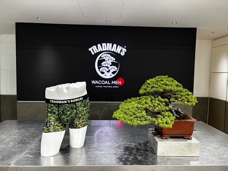 ワコールメンとトラッドマンズボンサイのローンチイベントの会場の様子