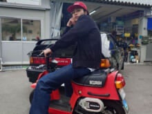80年代のホンダ スカッシュのレアな実車！　レトロ原付につい手を出したくなる[中田圭祐ブログ]
