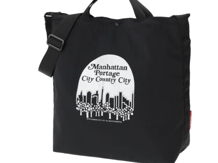 「マンハッタンポーテージ」と「CITY COUNTRY CITY」のコラボコレクションが登場!人気の黒バッグもアパレルも争奪戦必至!