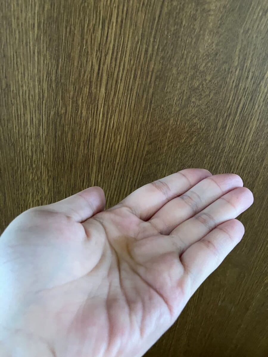 化粧水を出してみた画像