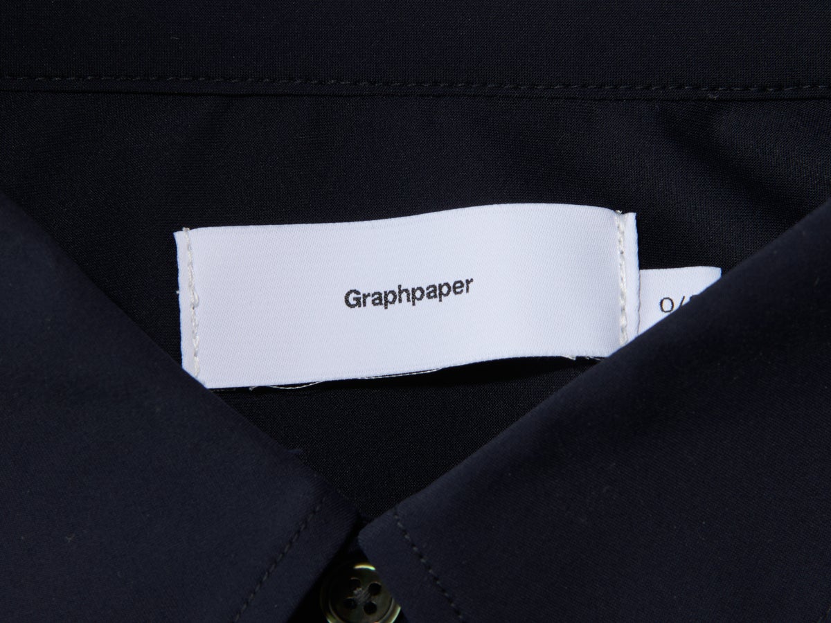 【涼しい！グラフペーパーの服】機能素材なのにこんなにクリーンで大人っぽい！／Graphpaper Flex Tricot S/S Pullover Shirt