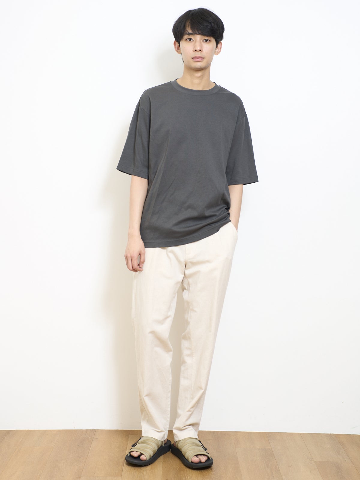 涼しい「ユニクロ」だけの快適コーデ①