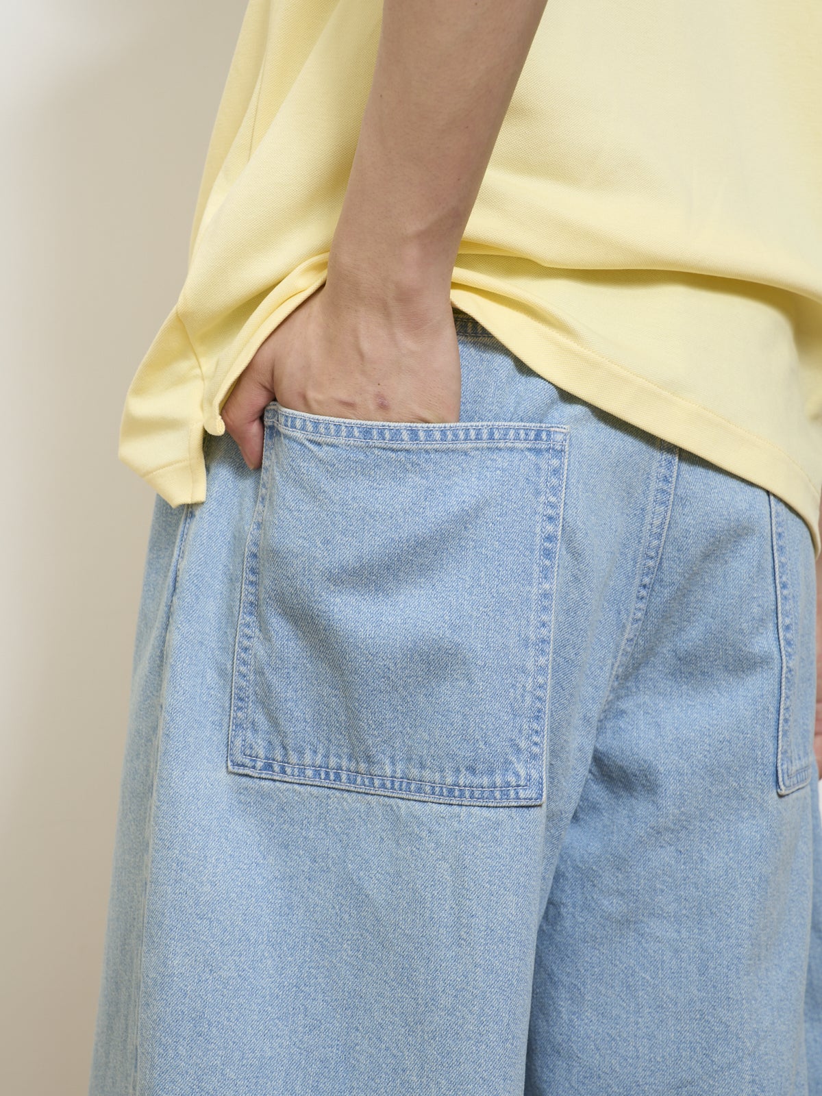 ユニクロのジョーツのバックポケット