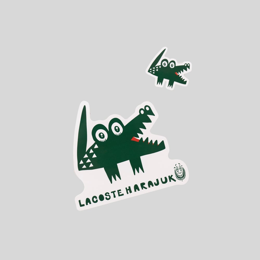 「LACOSTE」×yoshi47氏 ステッカー 1
