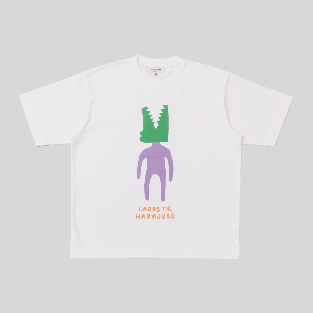 「LACOSTE」×yoshi47氏 tシャツ ホワイト 1