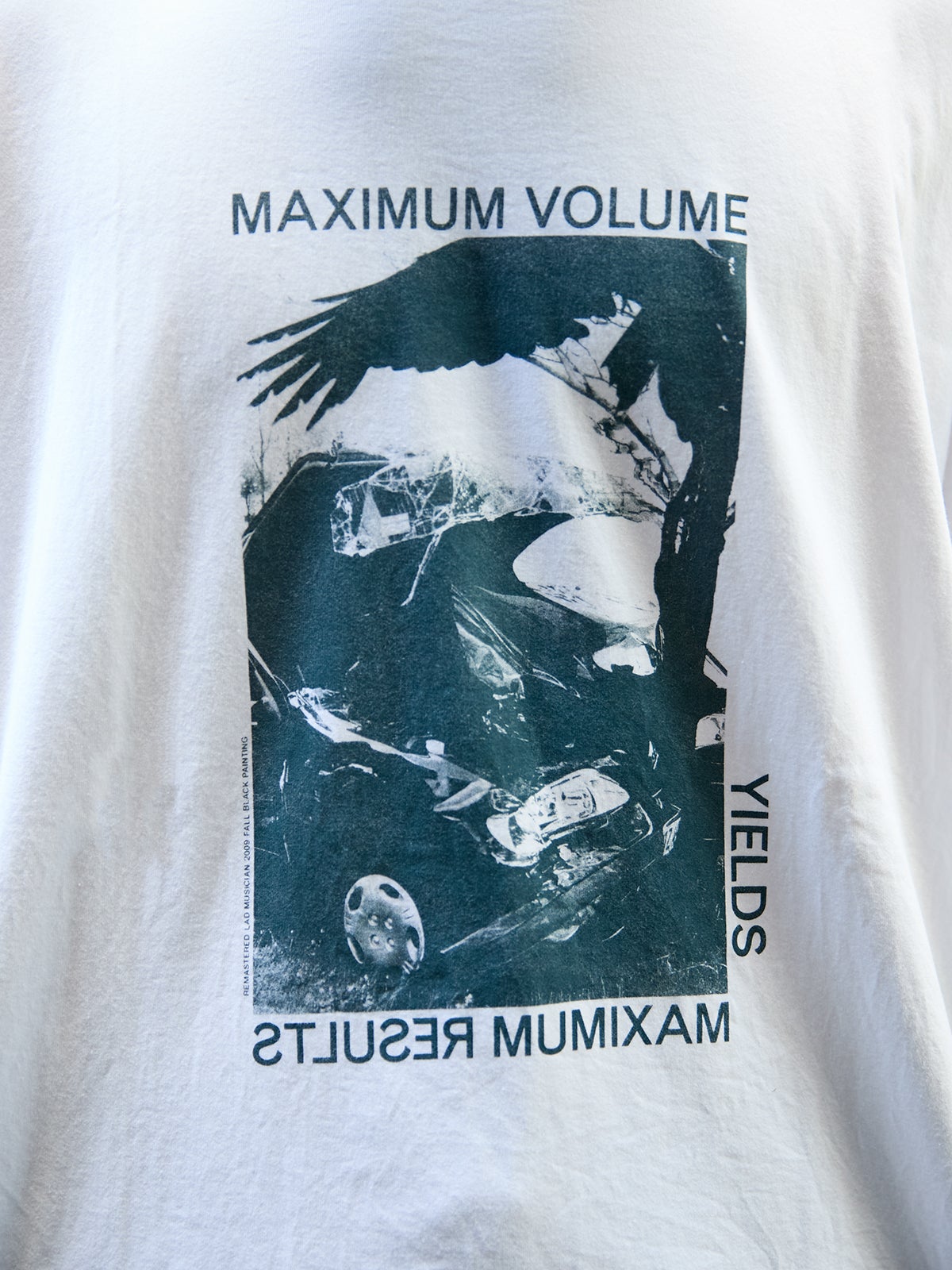 ラッド ミュージシャンのTシャツの寄り