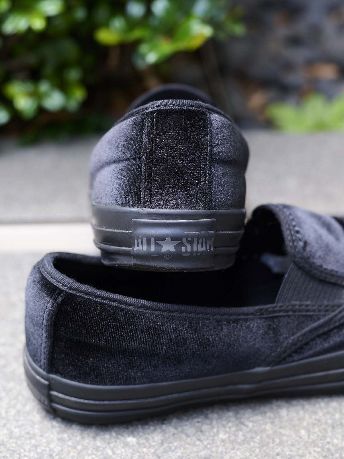 CONVERSE、ALL STAR KUNGFU SLIP-ON、ヒール、寄り