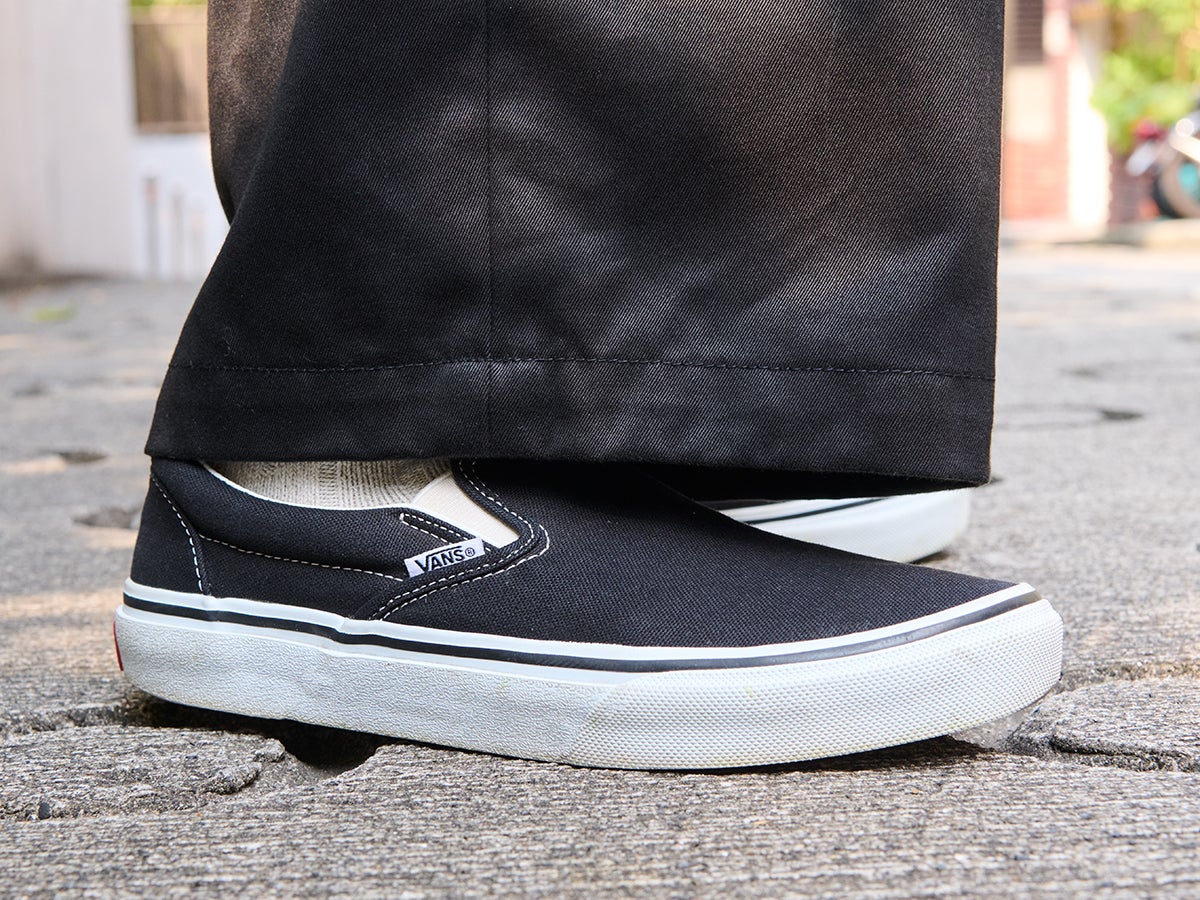 VANS、クラシック スリッポン、サイド