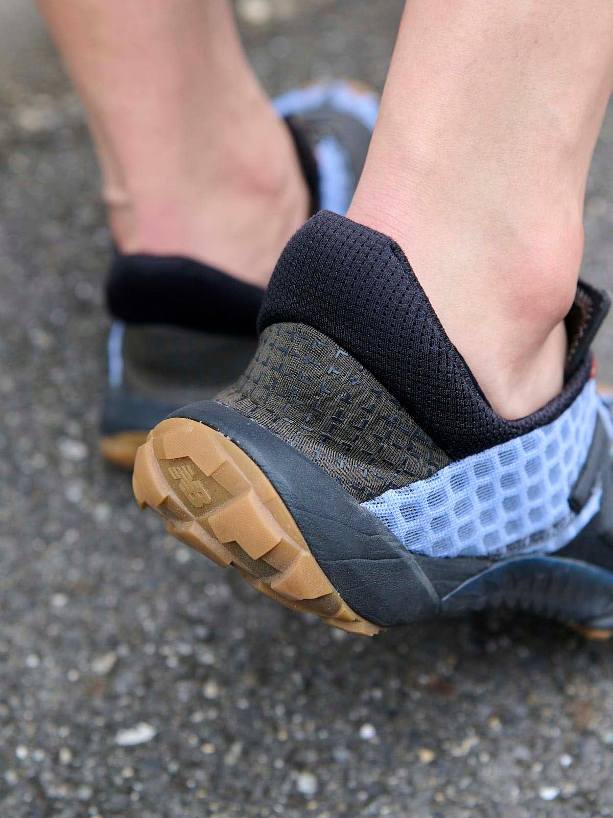 ニューバランスの愛用スニーカー「CAYL x New Balance M10L」 ヒール