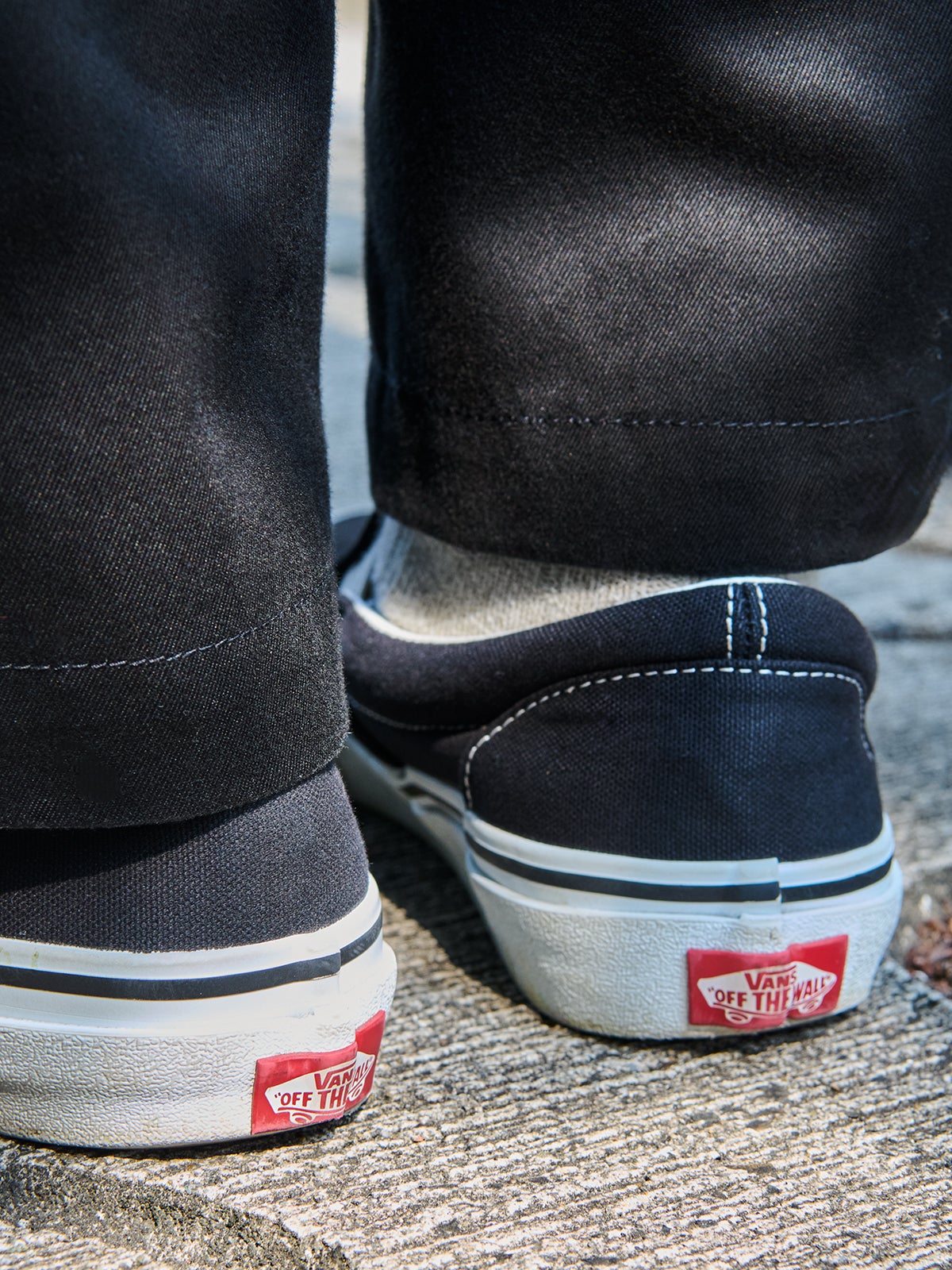 VANS、クラシック スリッポン、ヒール