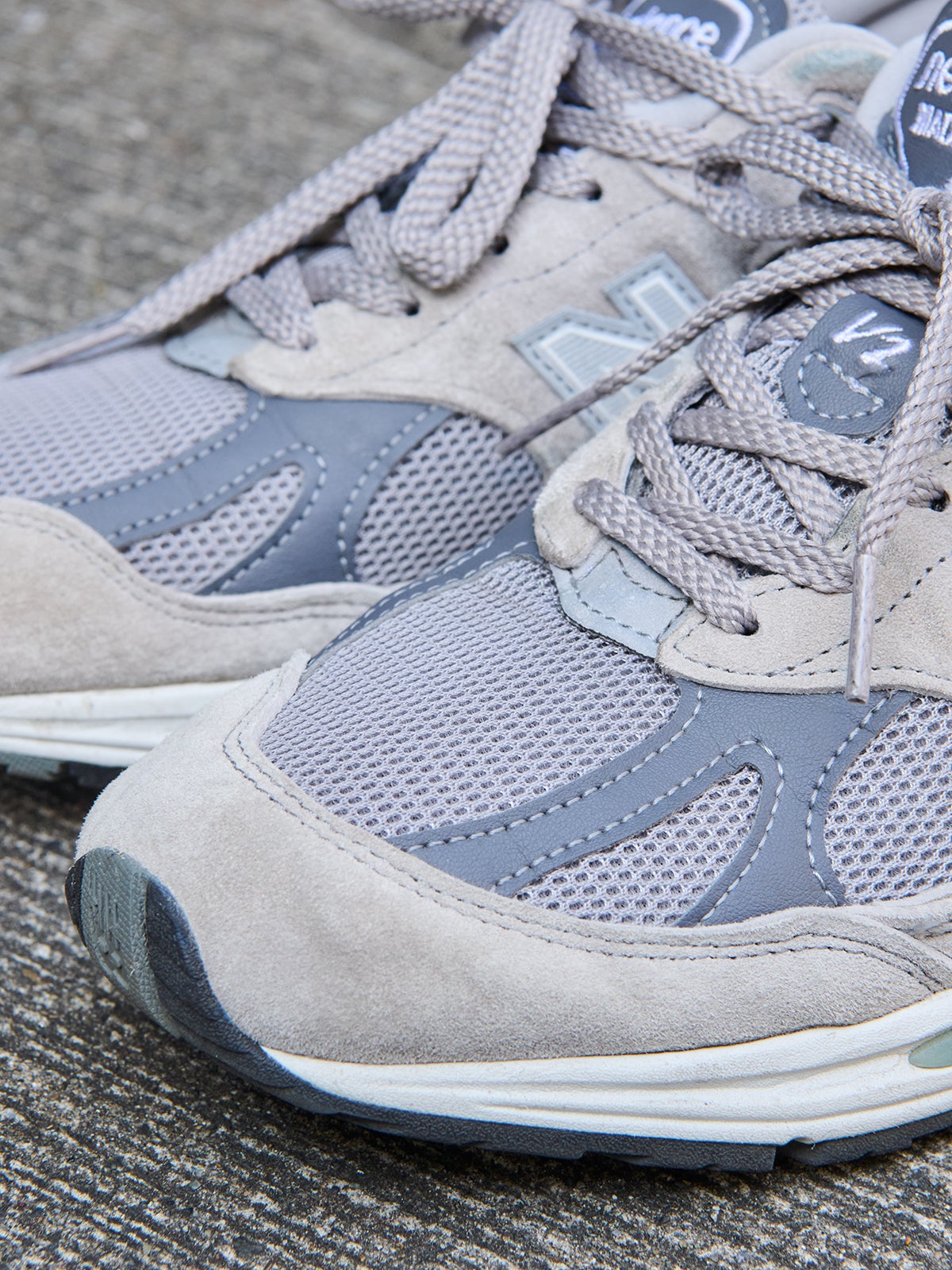 New Balance、Made in UK 991v2、トゥ