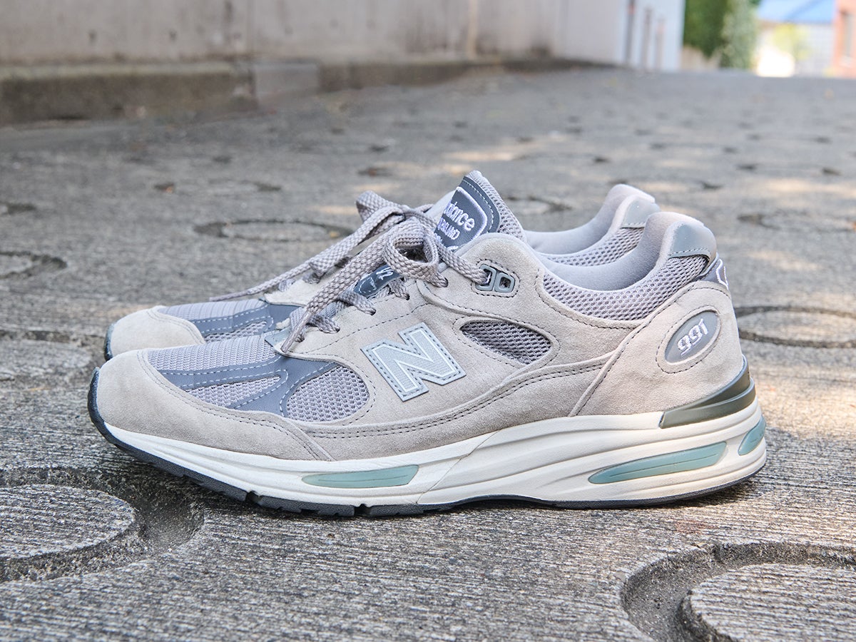New Balance、Made in UK 991v2、サイド