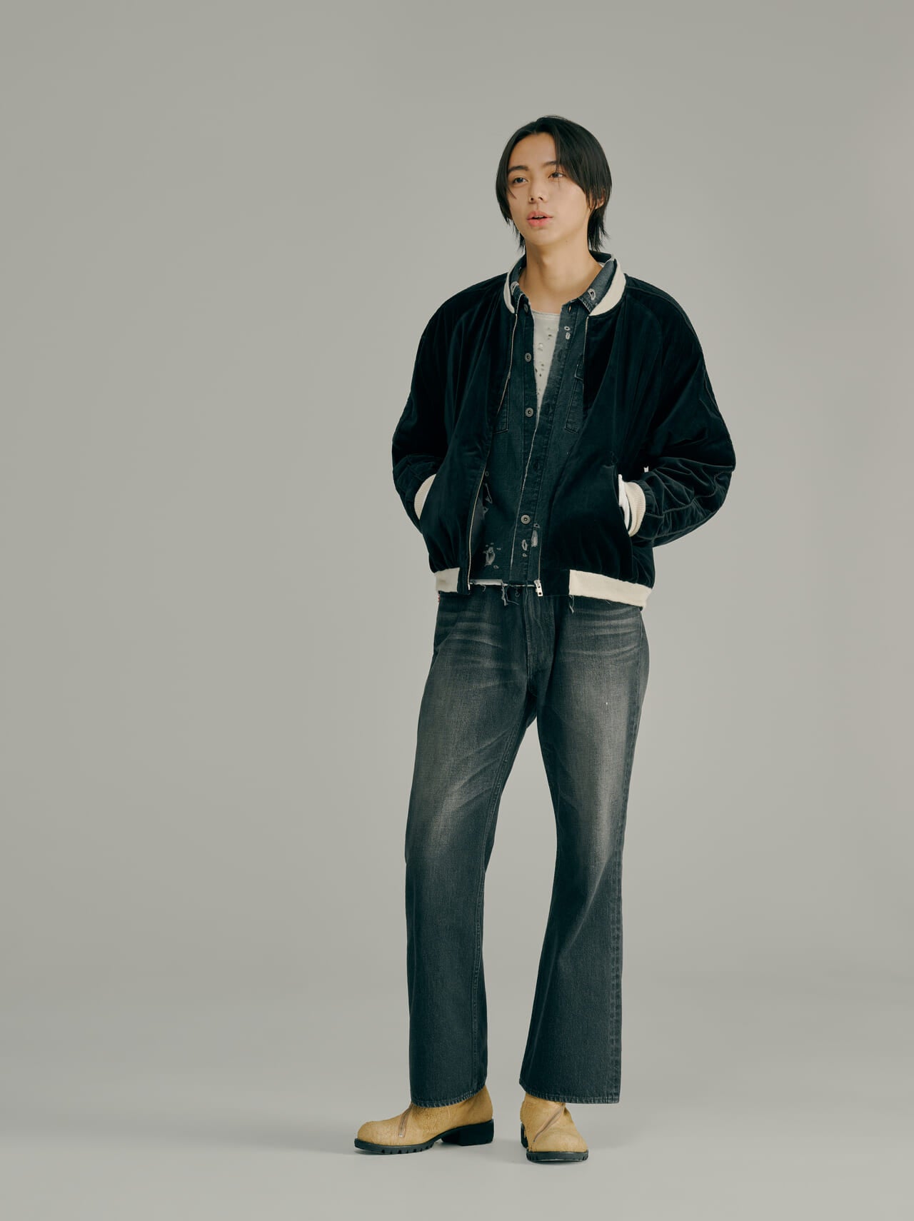 メンズノンノモデルオーディション×BEAMS_丹下空馬さん全身