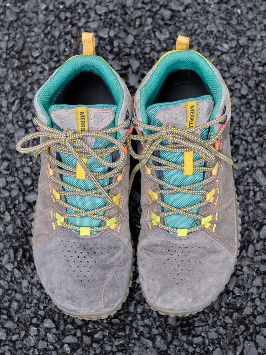 White Mountaineering &times;  MERRELLの愛用スニーカー&nbsp;「WRAPT MID WATERPROOF」アッパー