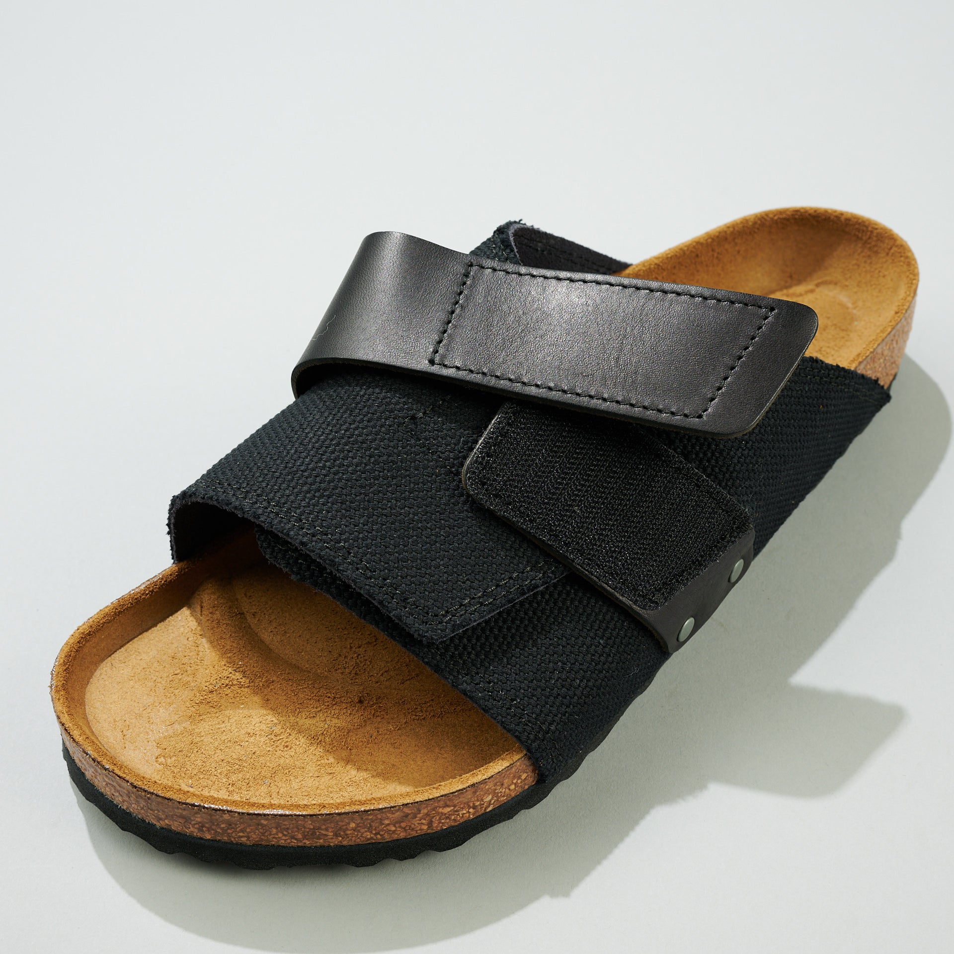 エディターが愛用するビルケンシュトックのサンダル「Kyoto Seam」の面ファスナー