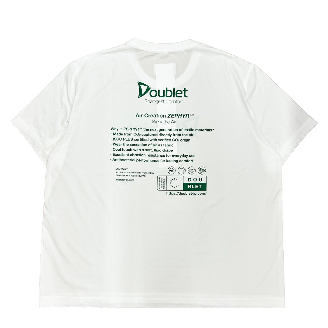 doublet(ダブレット) 伊勢丹新宿店限定 Tシャツ 背面