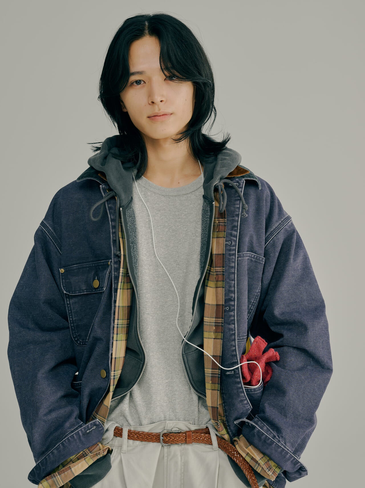 メンズノンノモデルオーディション×BEAMS_佐々木南風花さん上半身寄り