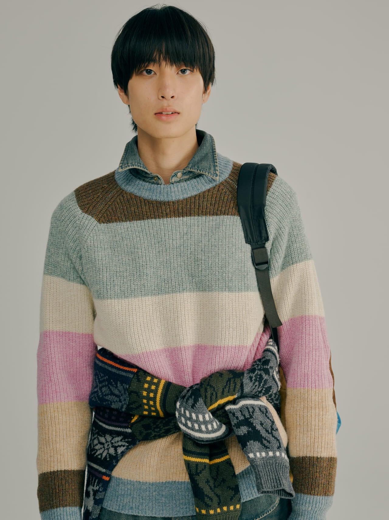 メンズノンノモデルオーディション×BEAMS_平岡政重さん上半身