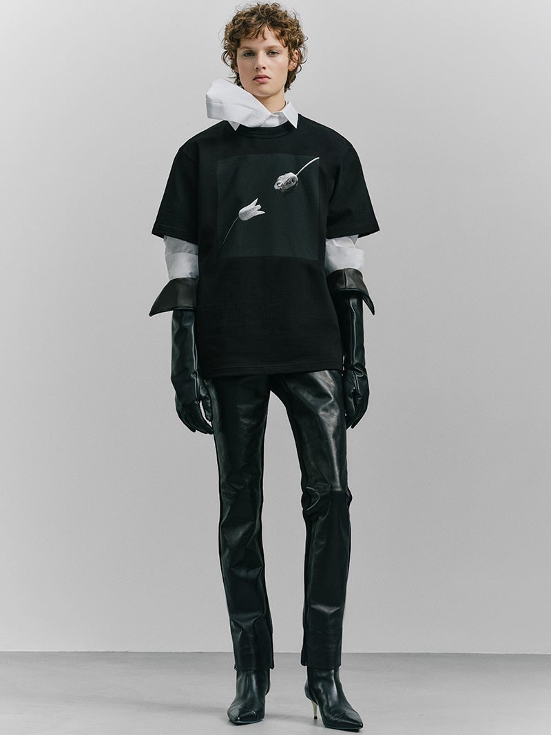 ロバート・メイプルソープの写真作品を使用したsacai(サカイ)の新作コレクション キービジュアル2