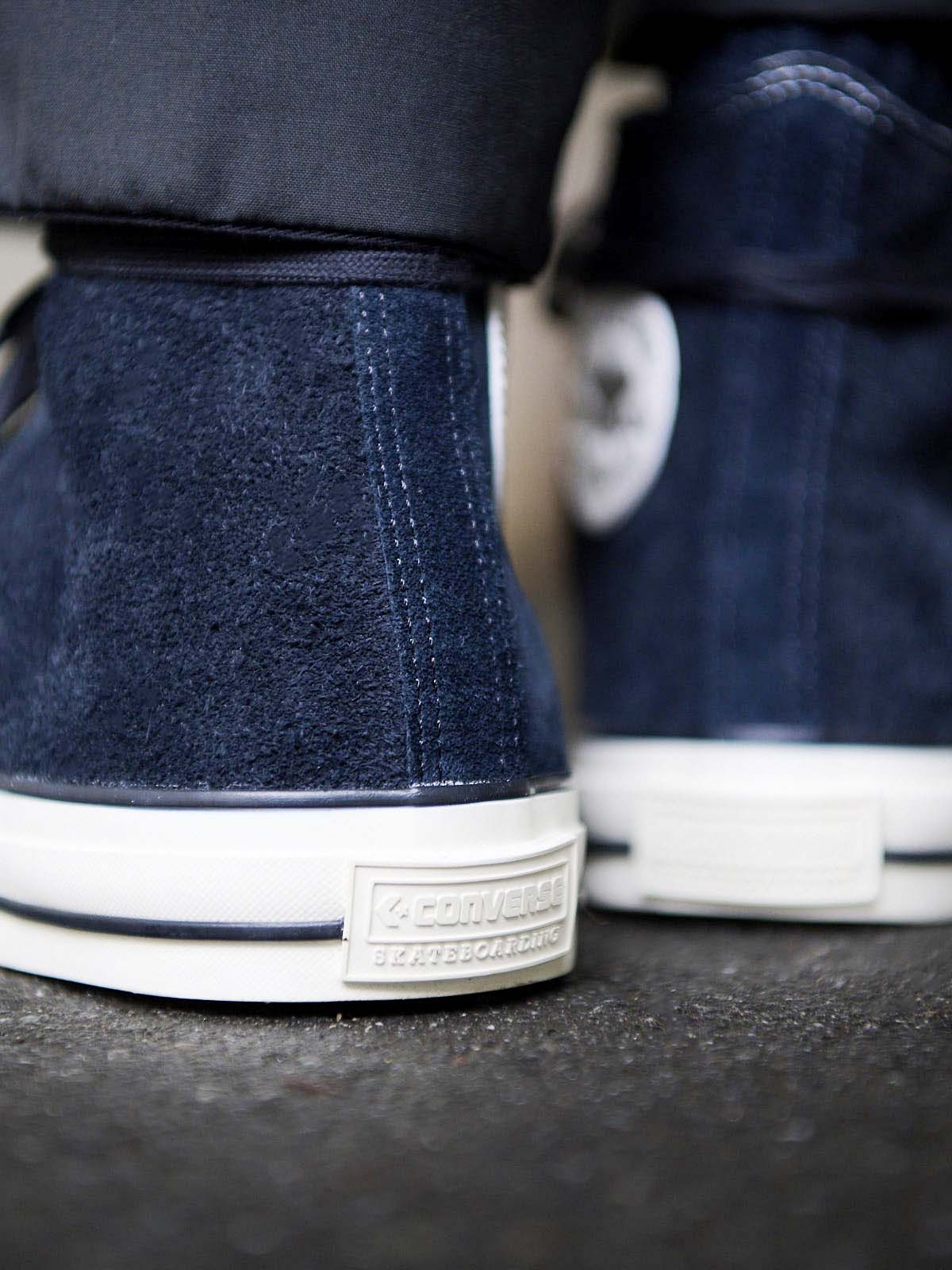 CONVERSE「ALL STAR HI」のヒールの寄り