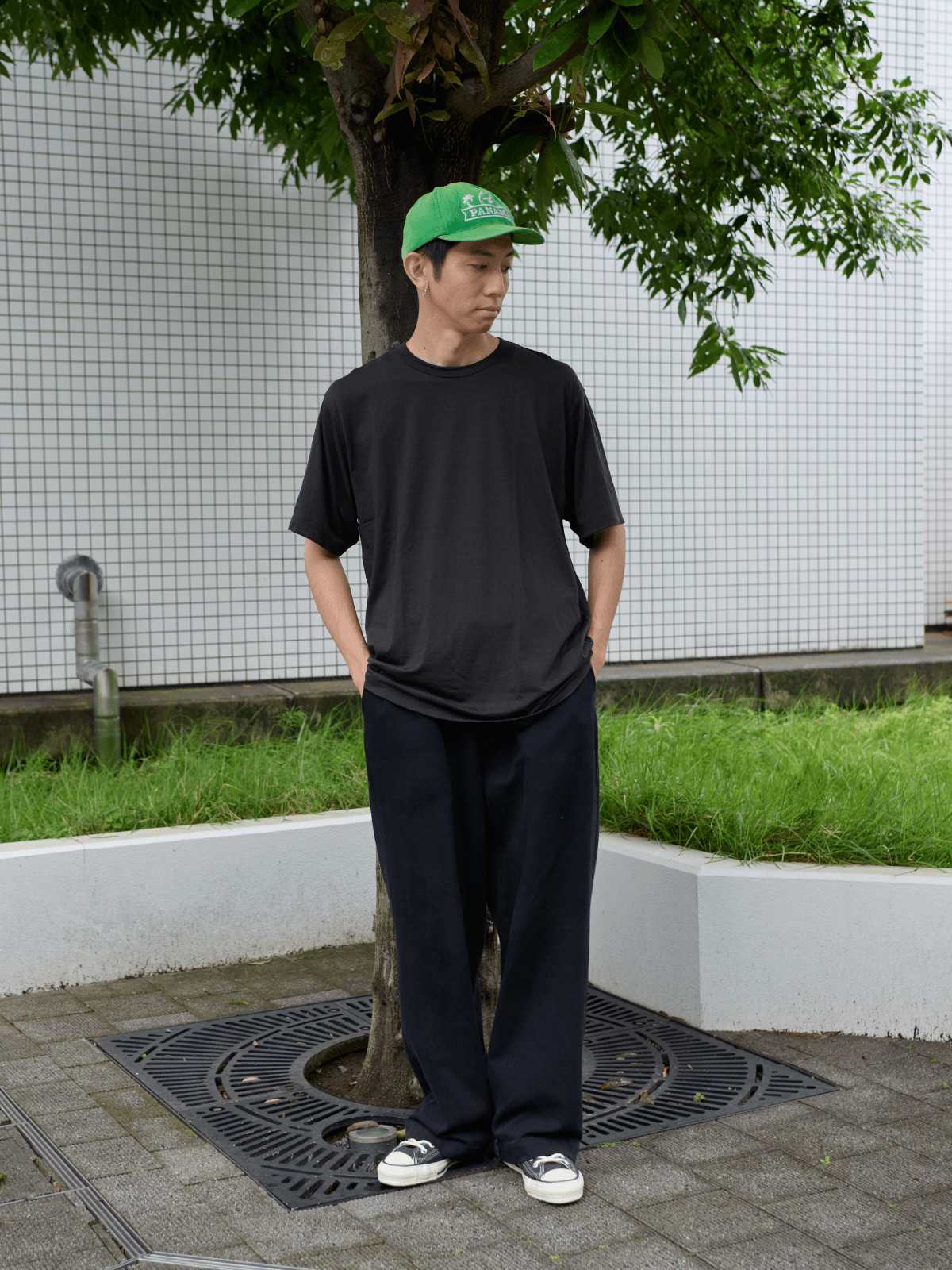 CONVERSE &times; BEAMS「ALL STAR J HI」を合わせたコーディネート