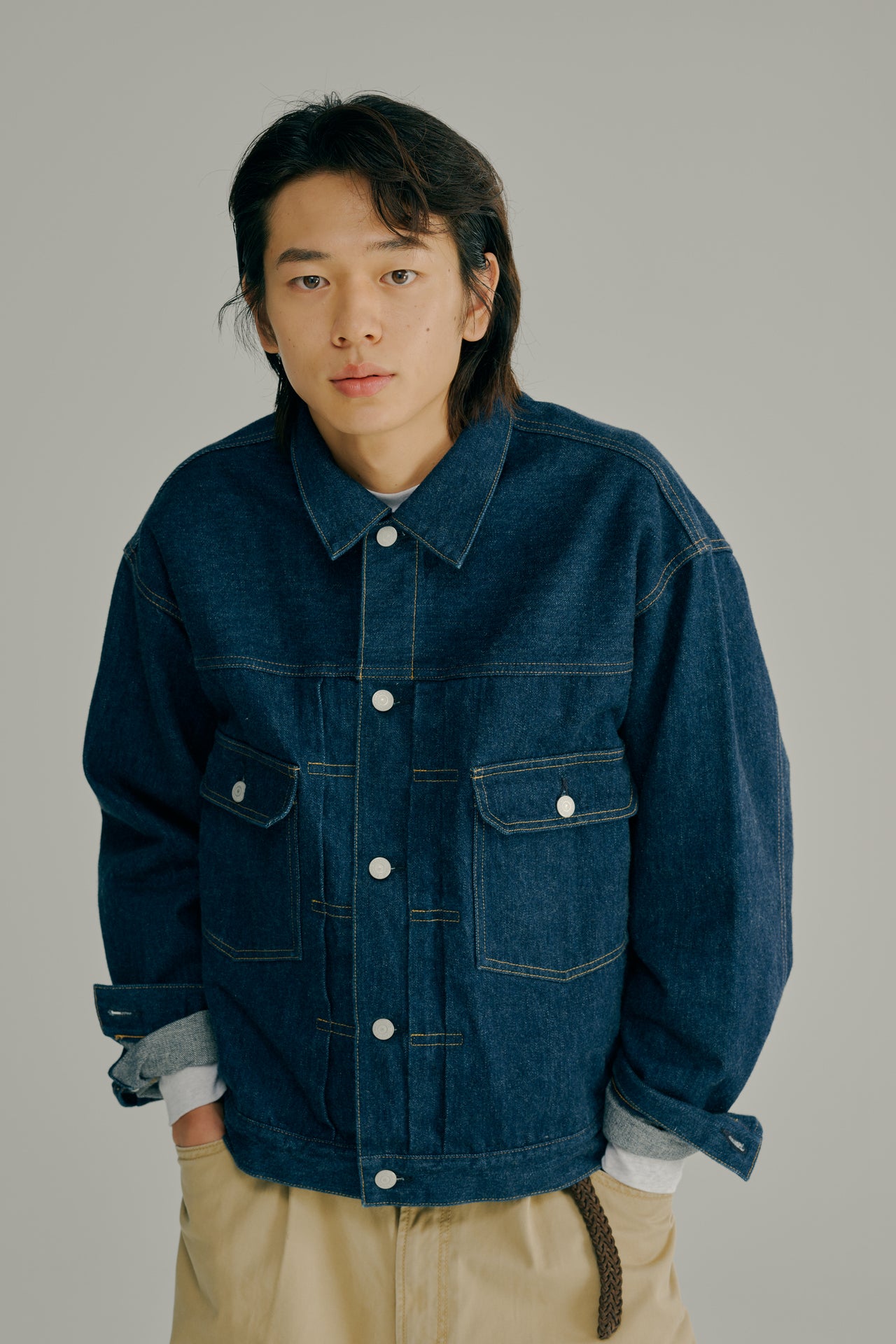 メンズノンノモデルオーディション×BEAMS_齋藤望吾さん上半身