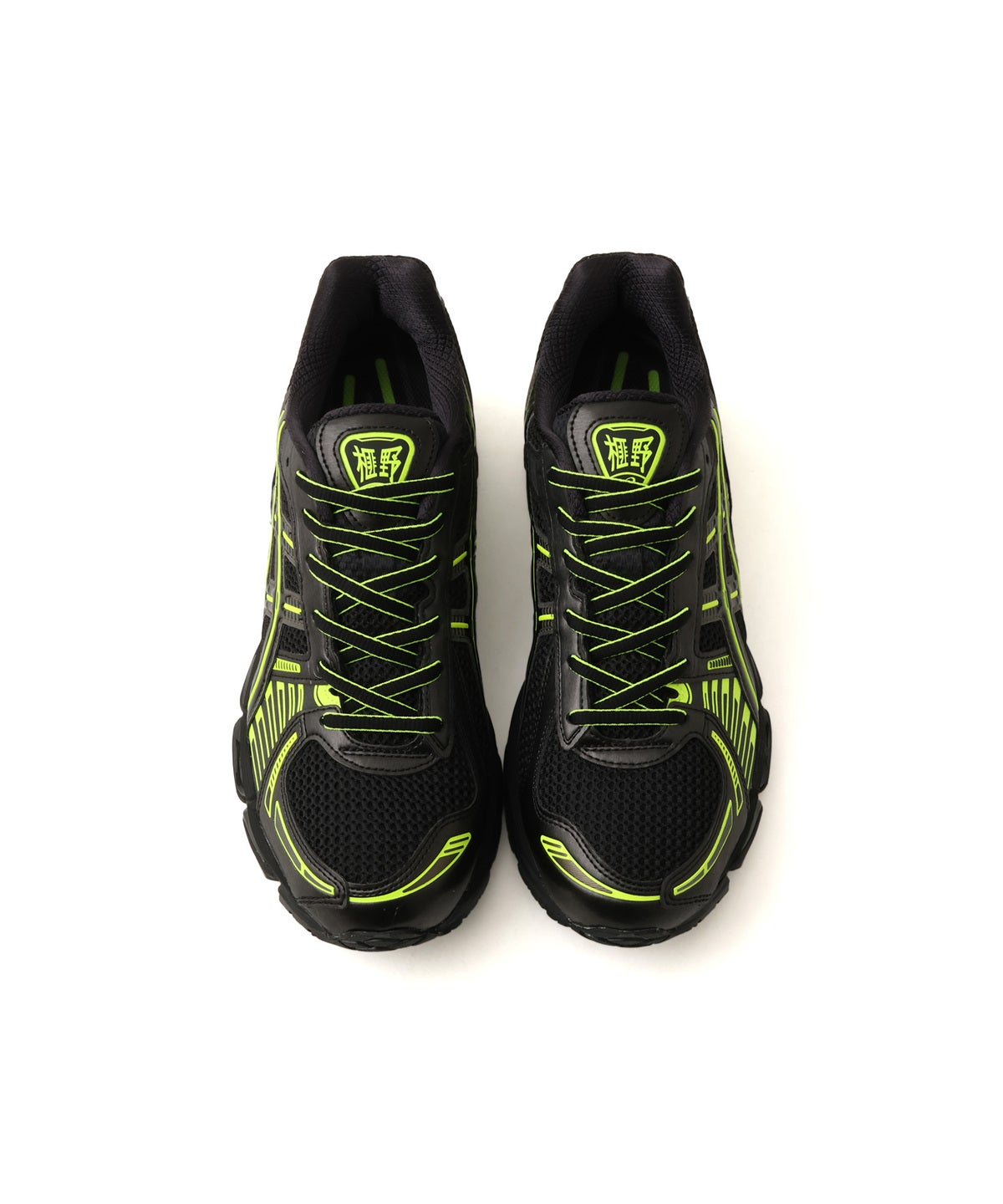 ASICS SportStyle GEL-KAYANO 12.1 atmos A&P 上アングル 黒