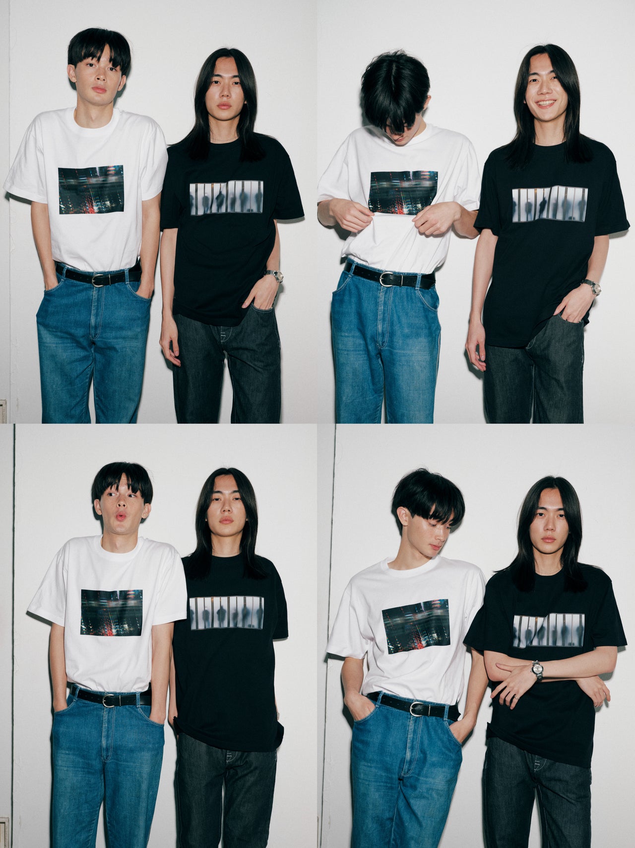 中島裕翔グッズ、Tシャツ、4分割